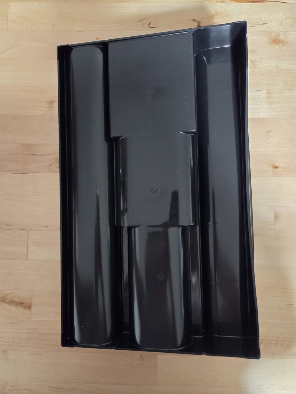 Rubbermaid Plastic Hanging Desk Drawer Organizer, Eight Compartments